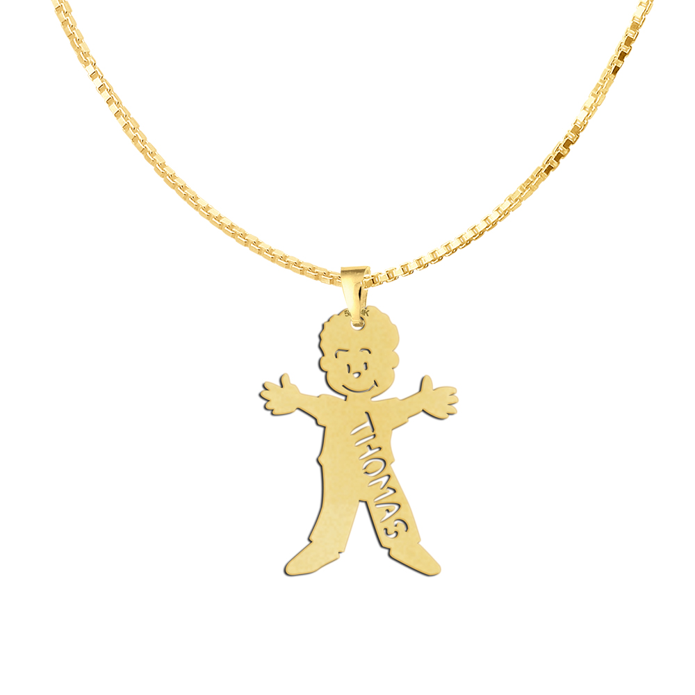 Golden Mothers Pendant Boy