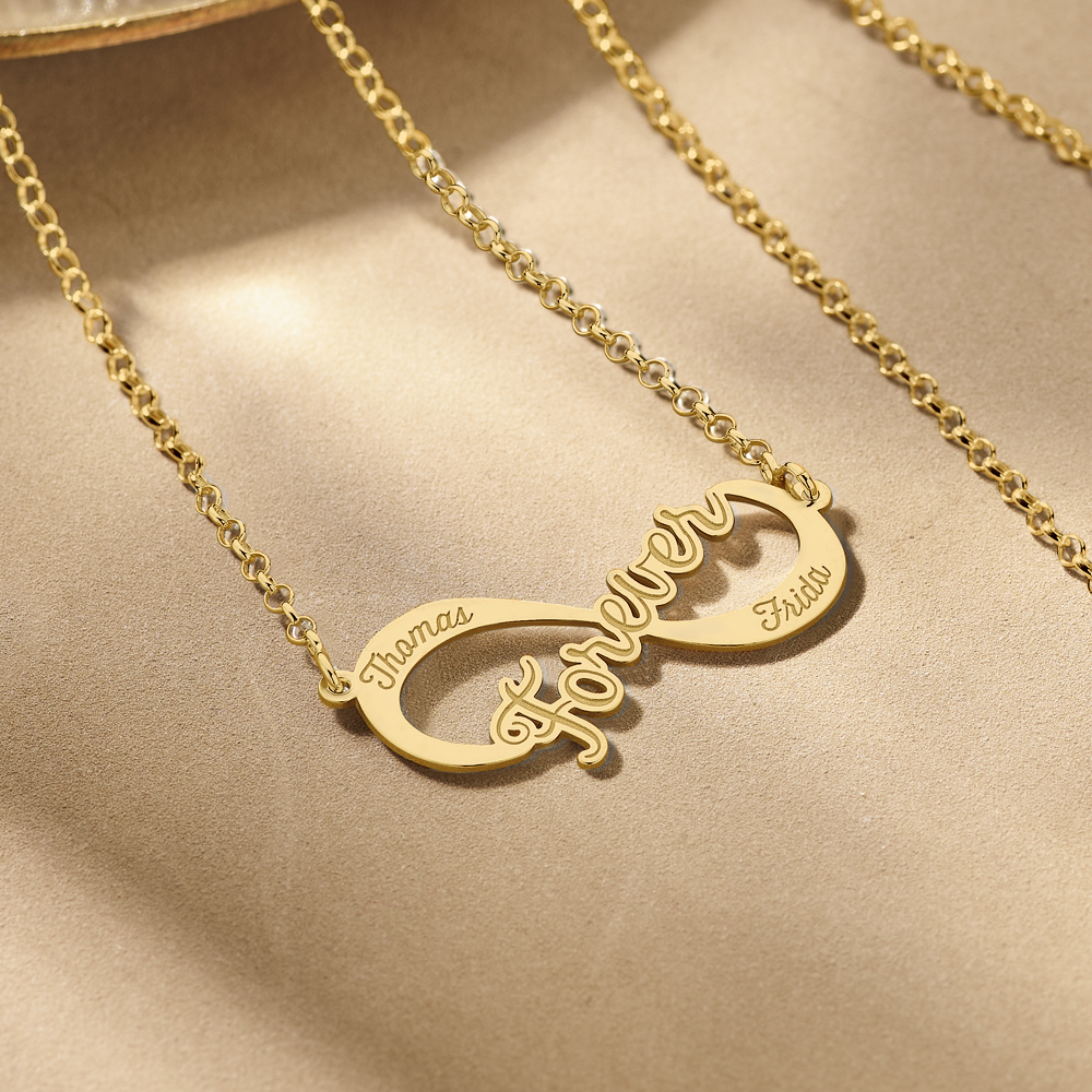 Golden Infinity necklace Forever