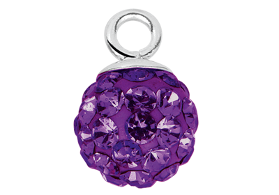 Purple Zirconia ball