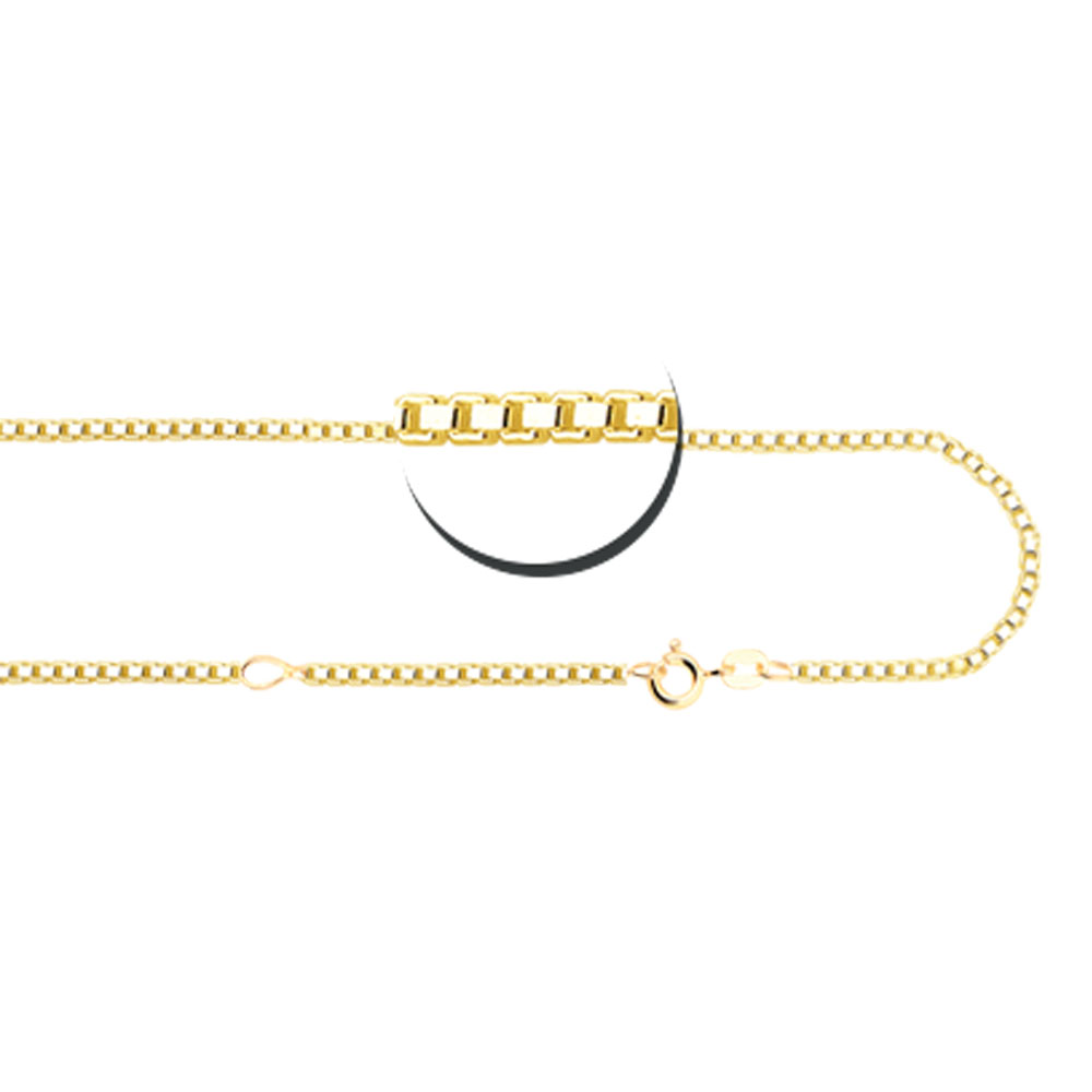 Golden Venetian Necklace 45-50 cm