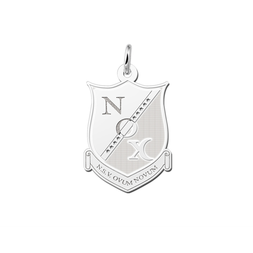 Your logo as a pendant - silver