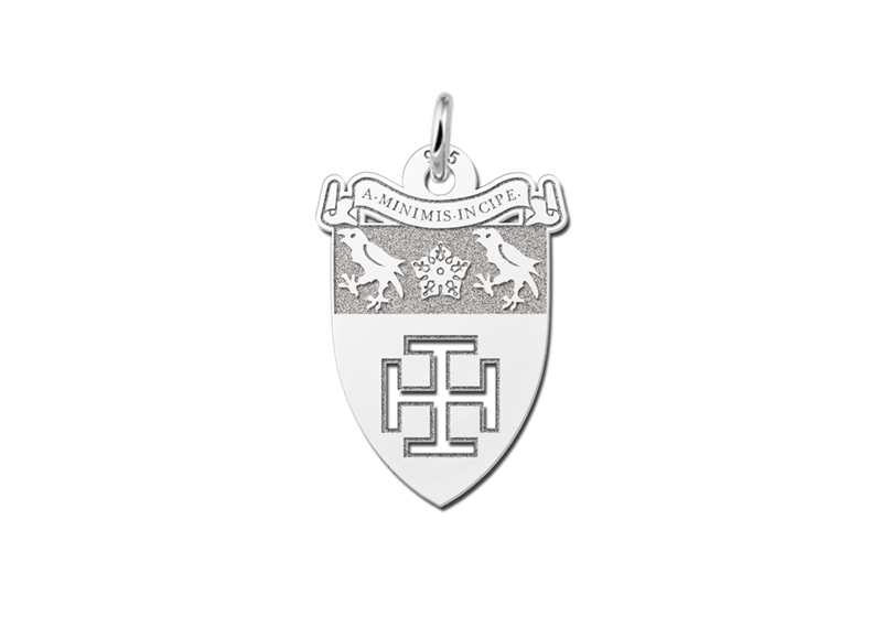 Your logo as a pendant - silver