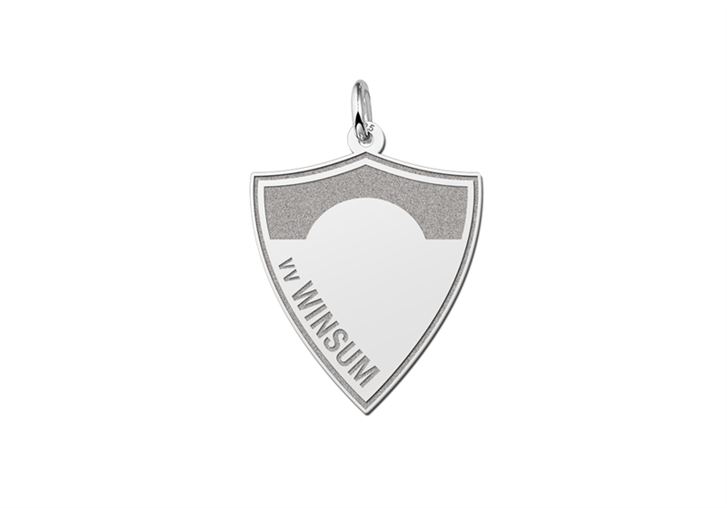 Your logo as a pendant - silver