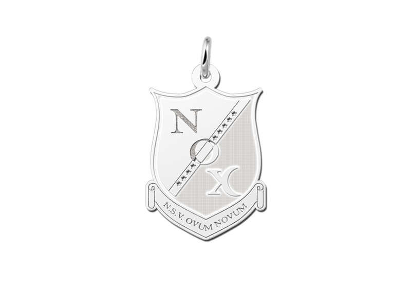 Your logo as a pendant - silver