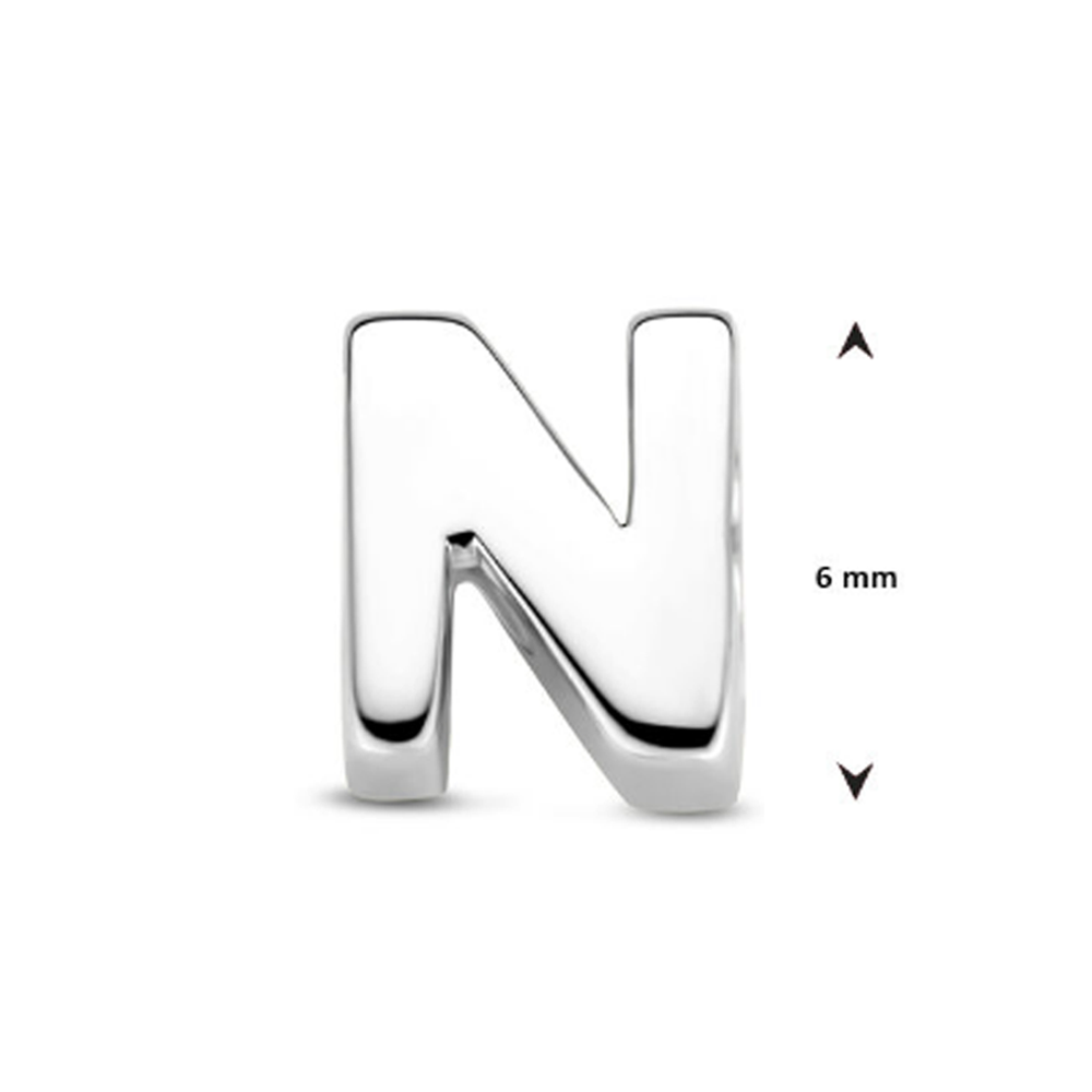 Personalised Silver Letter Charm – Initial of Your Choice