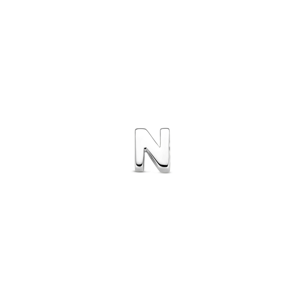 Silver Letter Pendant – Personalised Initial Jewellery
