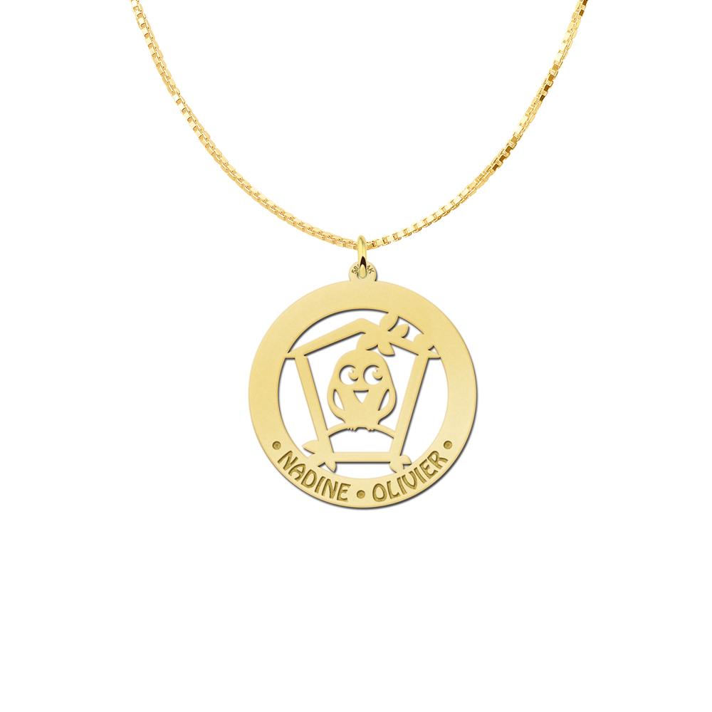 Golden Pet Namependant Round Birdcadge