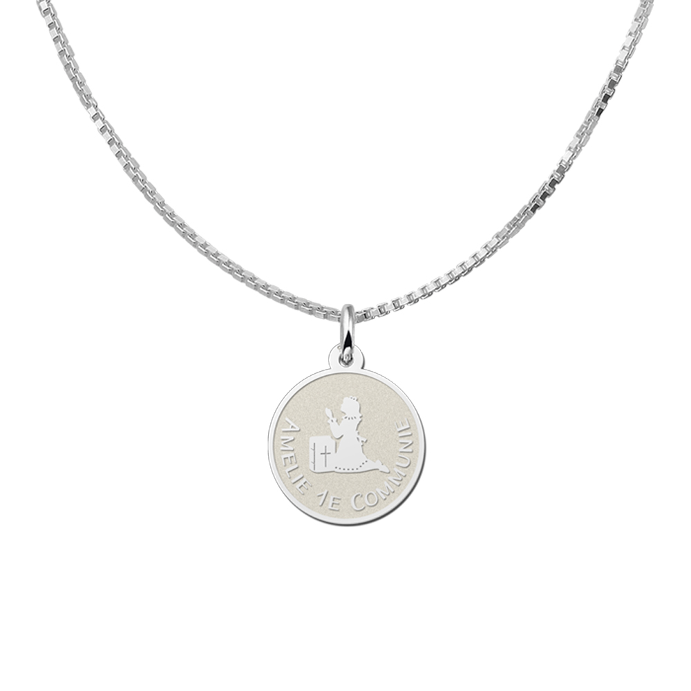 Silver Communion jewellery Girl