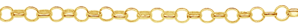 45-50cm   -   Golden Jasseron Necklace