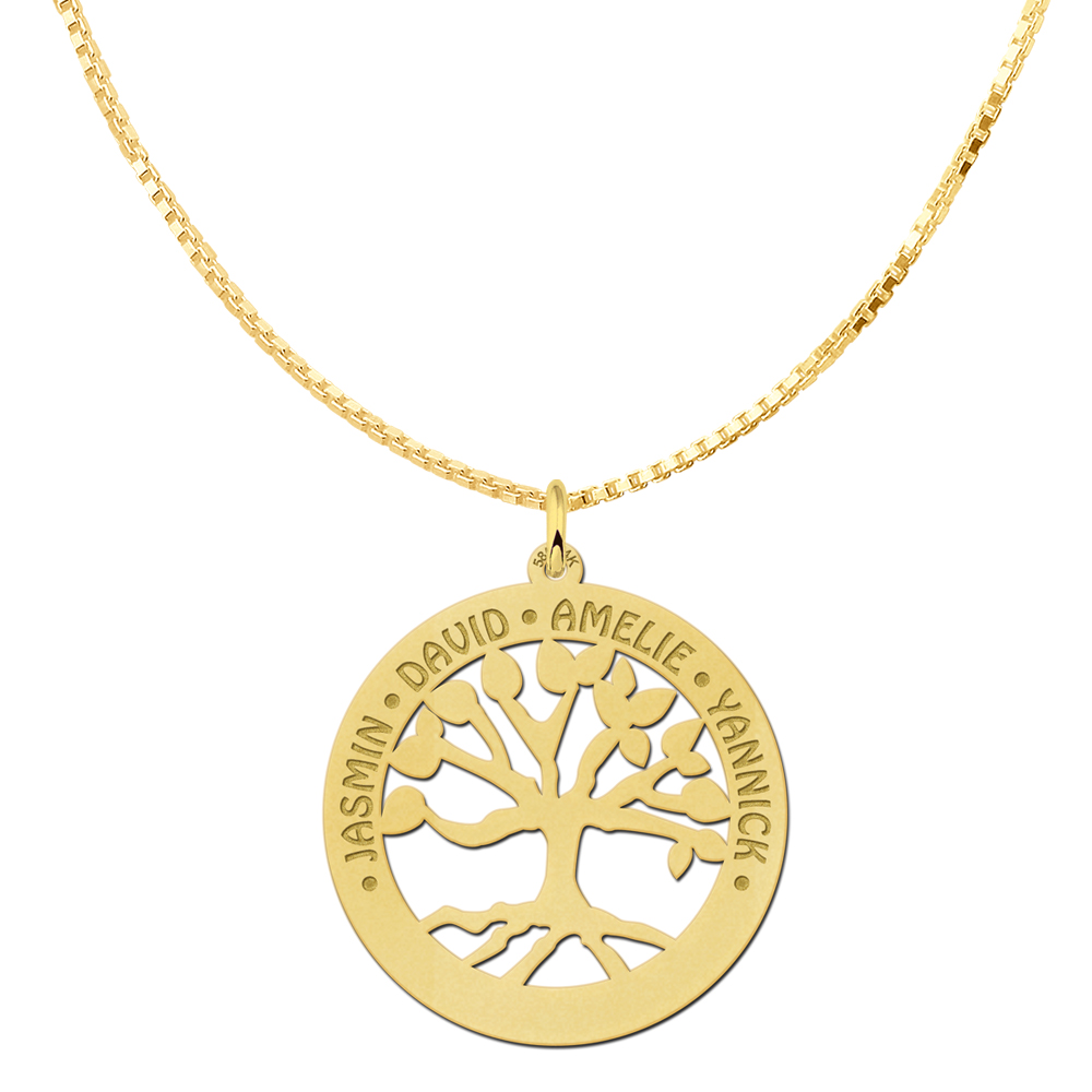 Gold Tree of Life Necklace