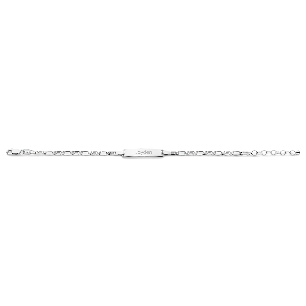 Bracelet silver engraving women