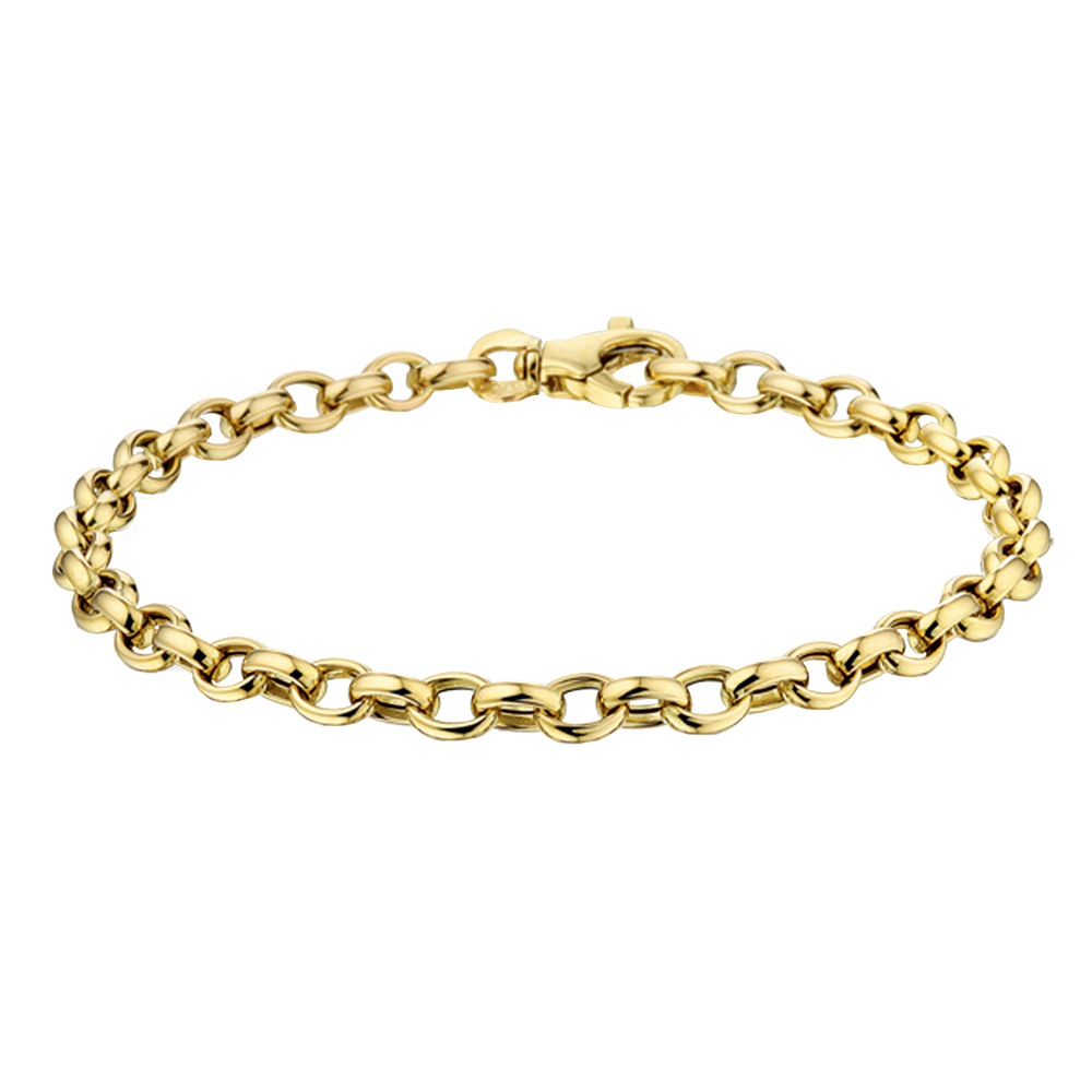 Golden Charm Bracelet Jasseron