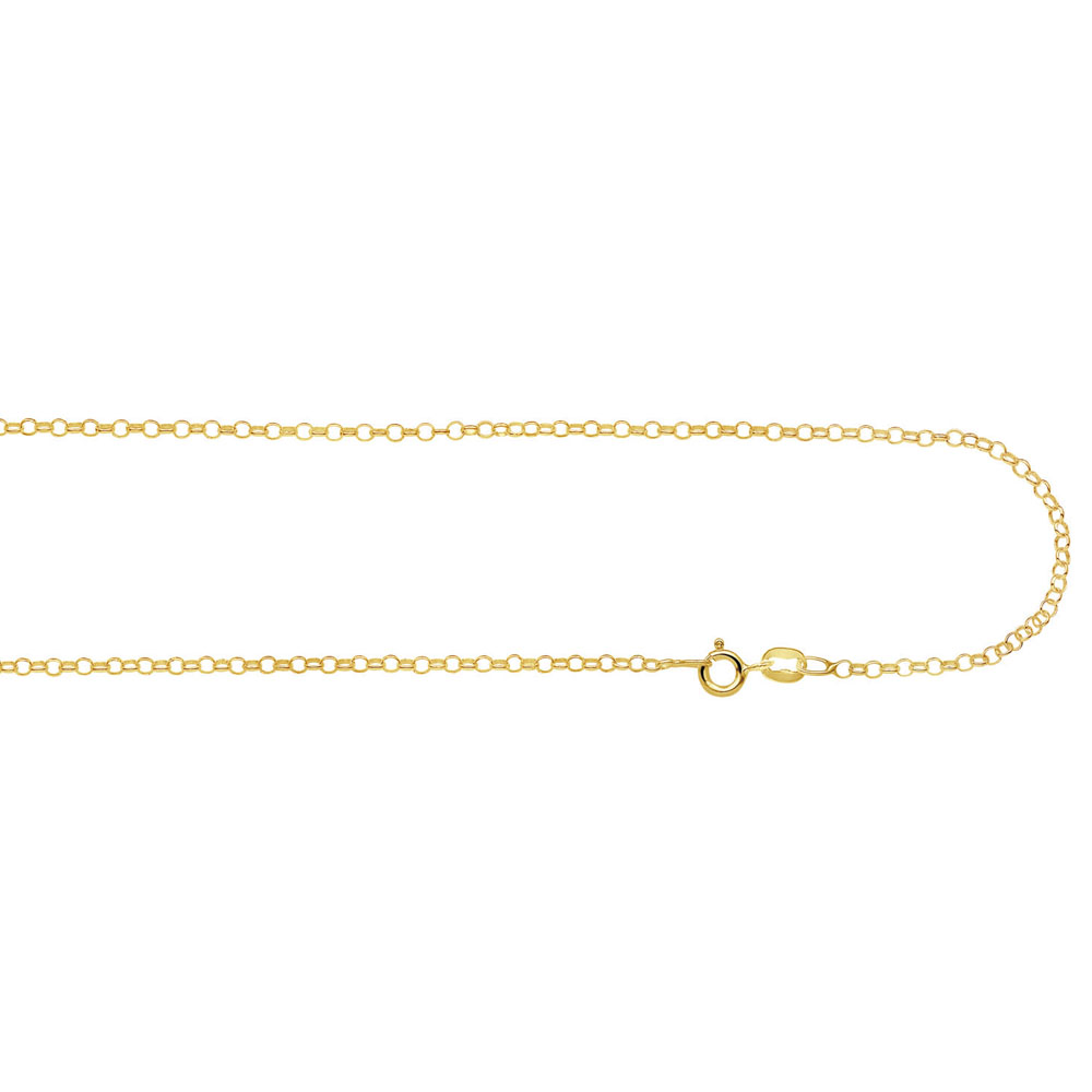 Golden Jasseron Necklace 45-50 cm