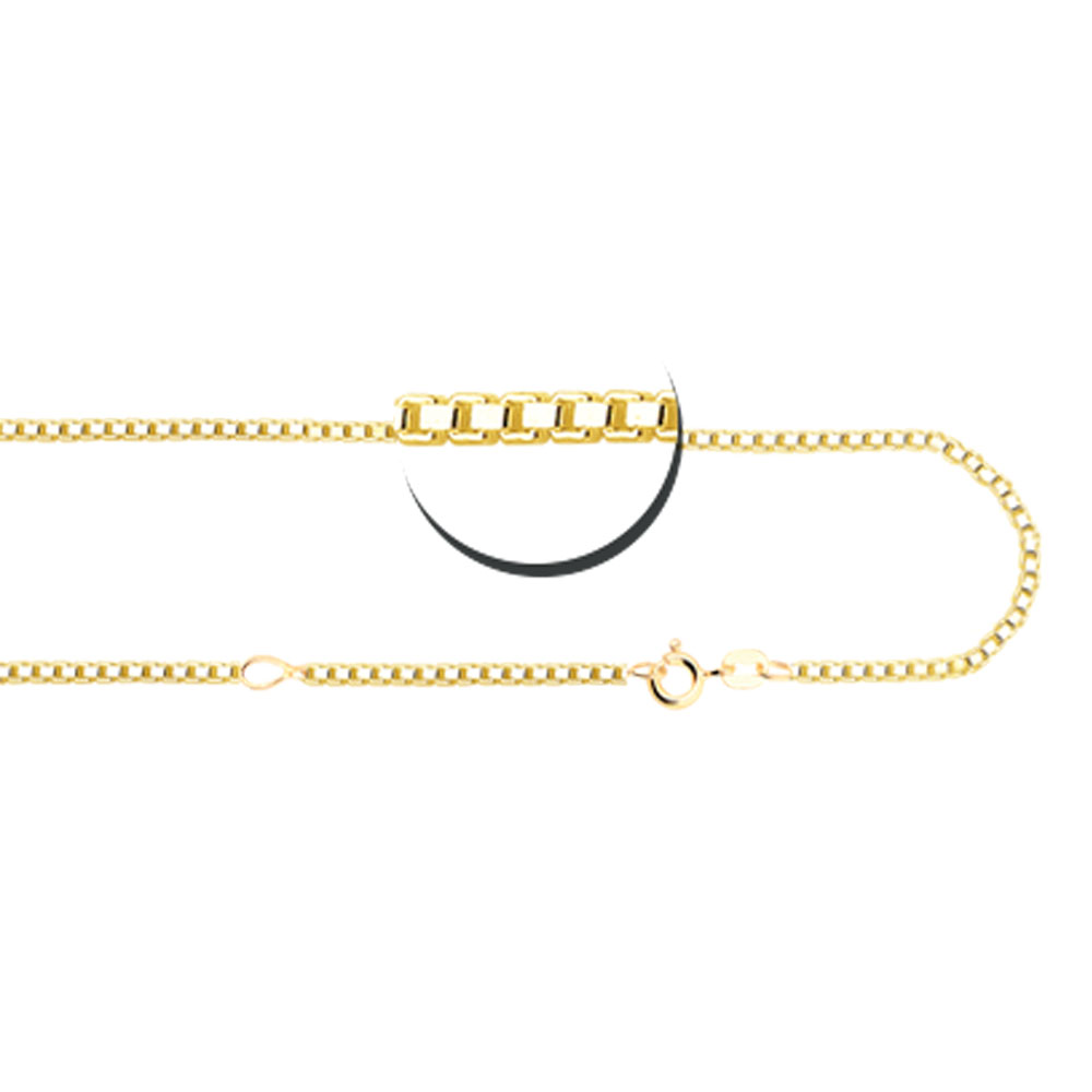 Golden Venetian Necklace 38-42 cm