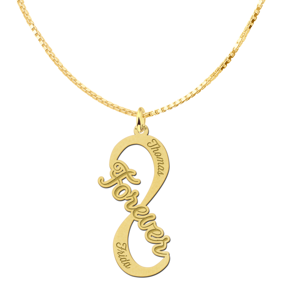 Golden Infinity pendant Forever