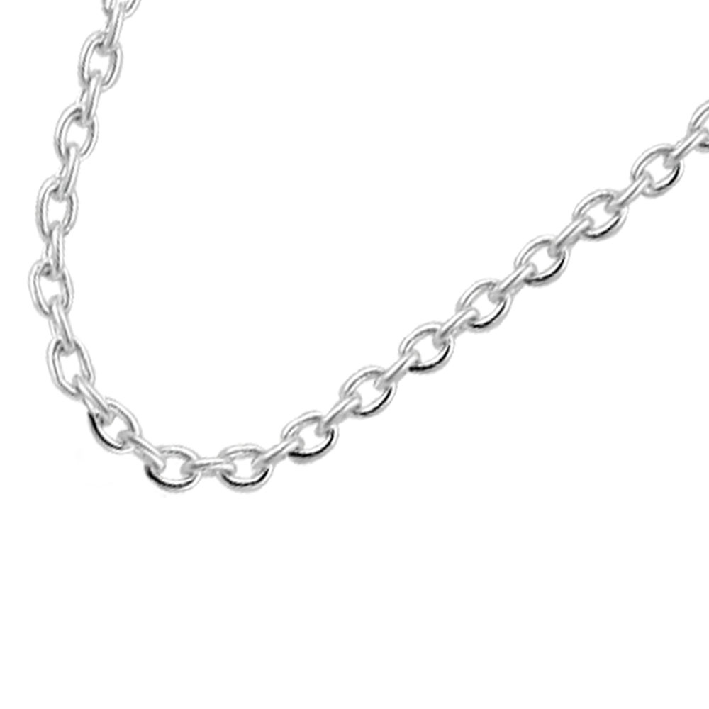 Silver Fantasy Necklace 80cm