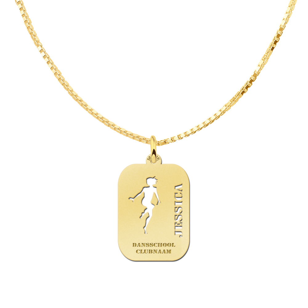 Golden Dance Pendant