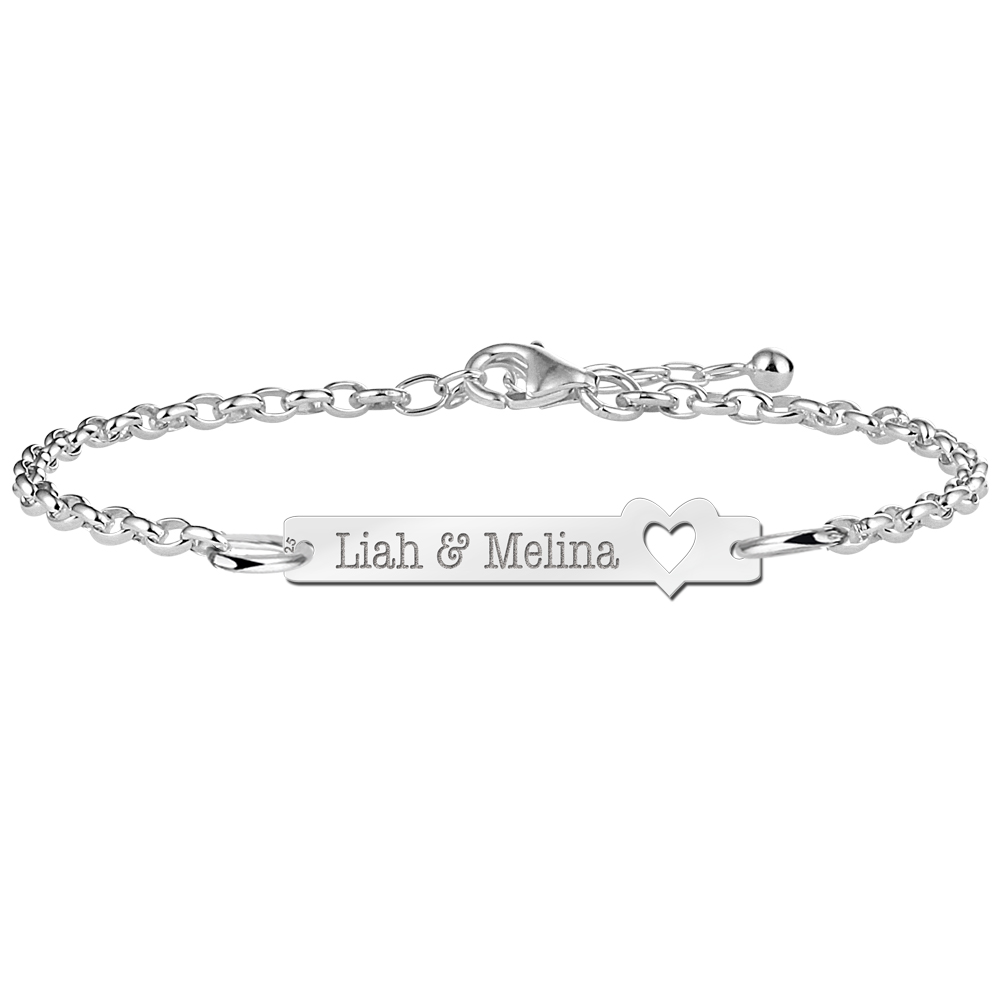 Bracelets with name Personalised Bracelets Names4ever