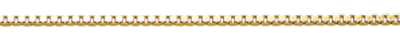 38-42cm      Gold plated box chain
