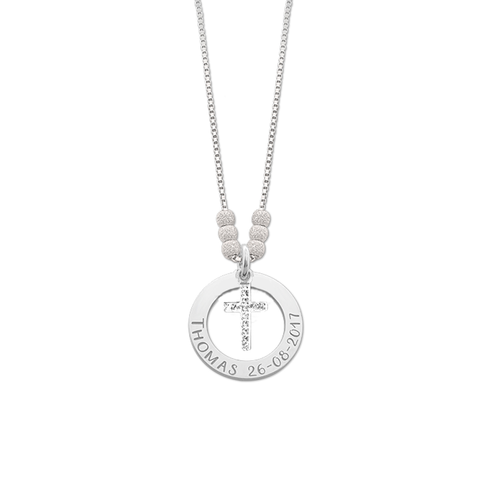 Mothers necklace with cross