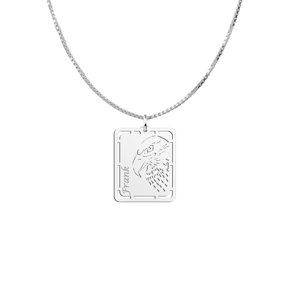 Silver Men's Pendant Eagle