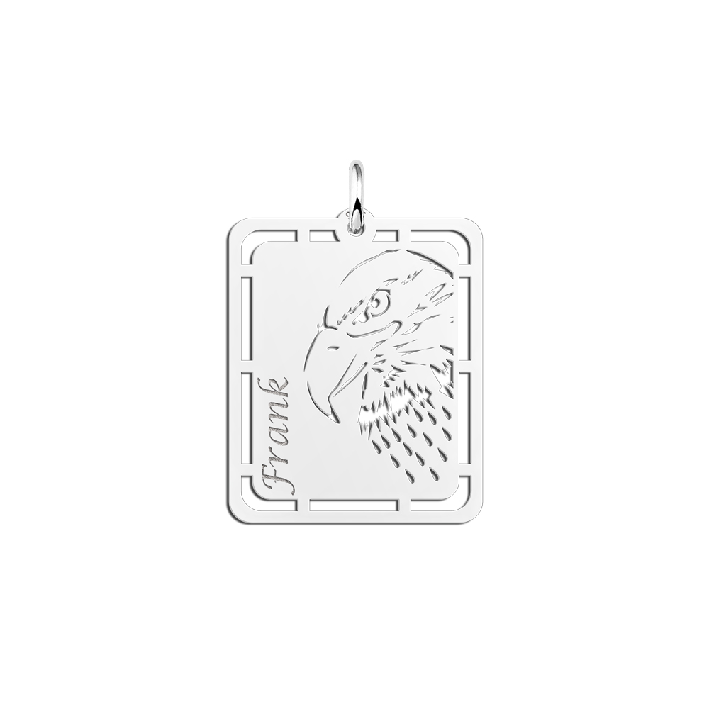 Silver Men's Pendant Eagle