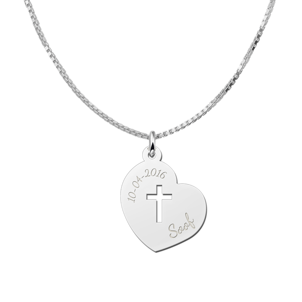 Silver pendant Holy Communion