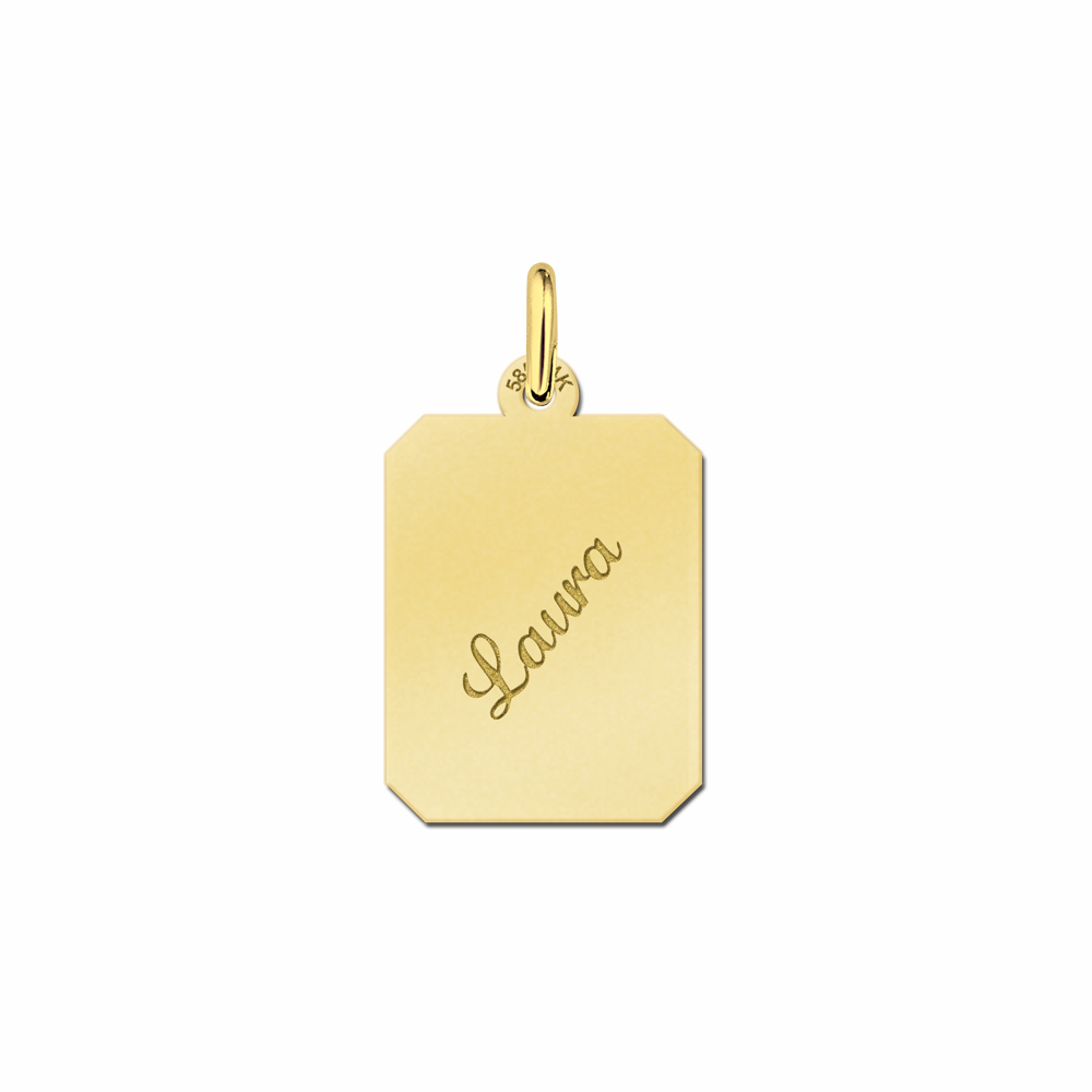 Personalised Gold Necklace with Name