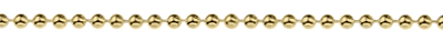 38-42cm      Gold plated bead chain