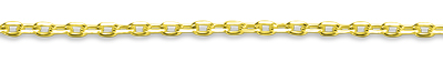 38-42cm (Kids)       Anchor Necklace Gold Plated