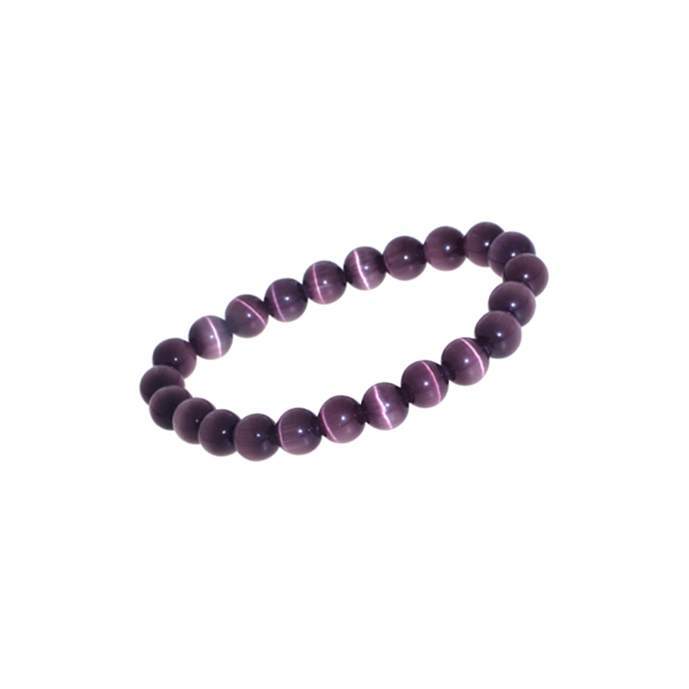 Charm Bracelet Catseye Purple