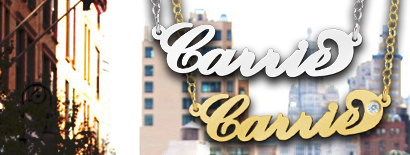 Carrie Name Necklace