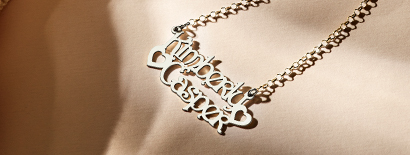 Double name necklaces