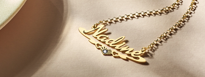 Gold Name Necklace