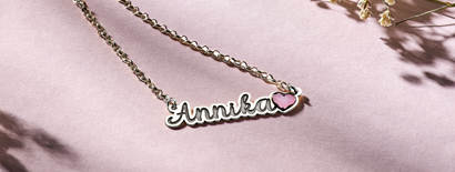 Name necklaces
